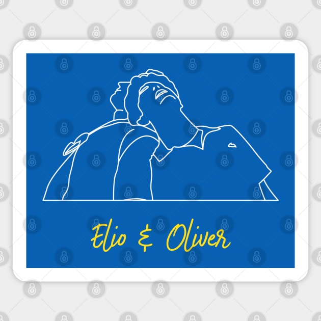 Elio and Oliver CMBYN Sticker by AndyDesigns